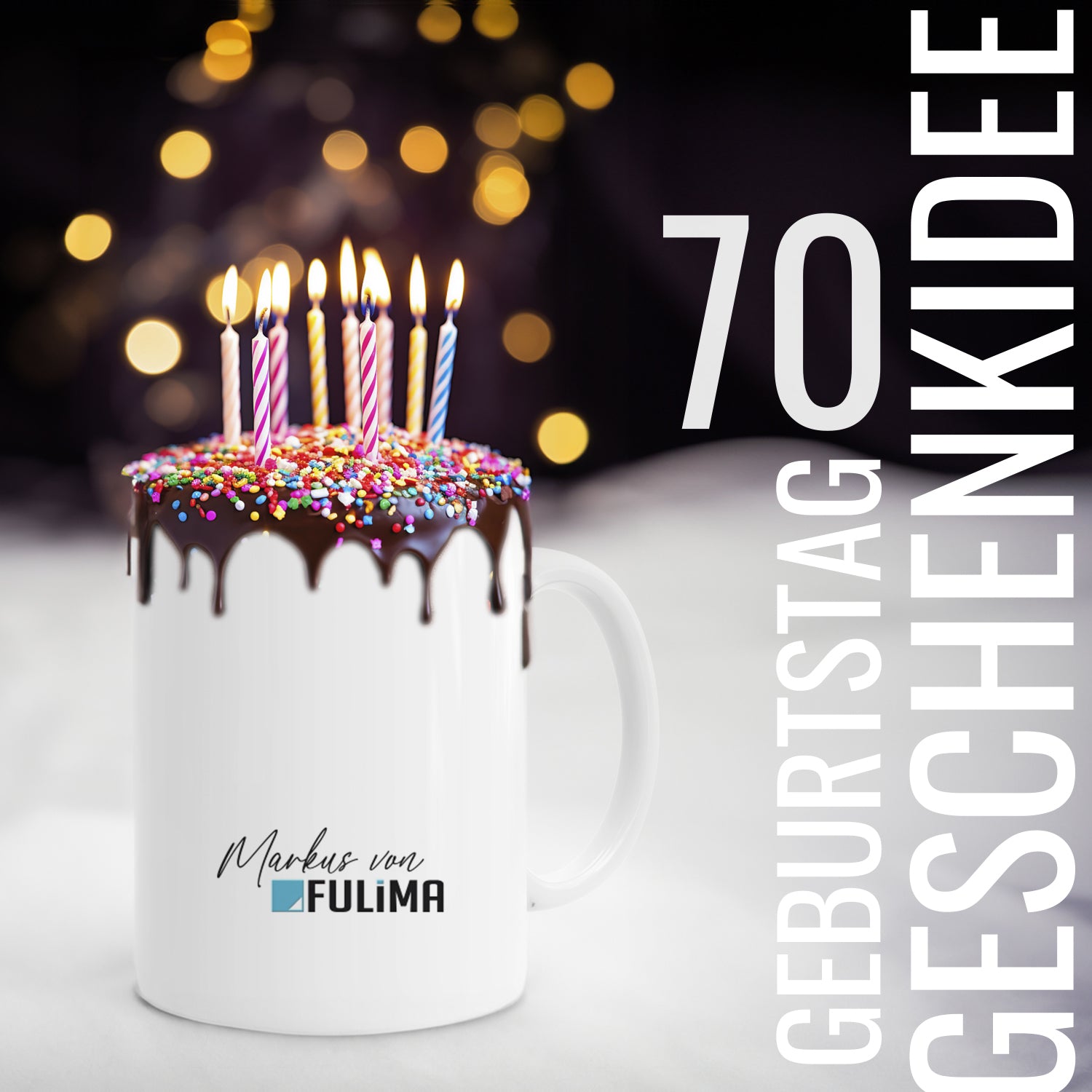 Tassen zum 70. Geburtstag – Personalisierte und Lustige Geschenkideen