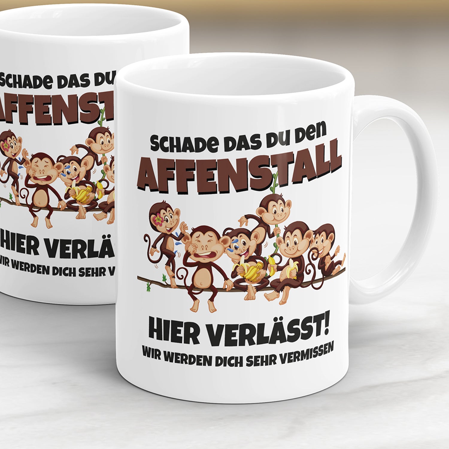 Tassen zum Abschied | Jobwechsel | Abschiedsgeschenke für Kollegen