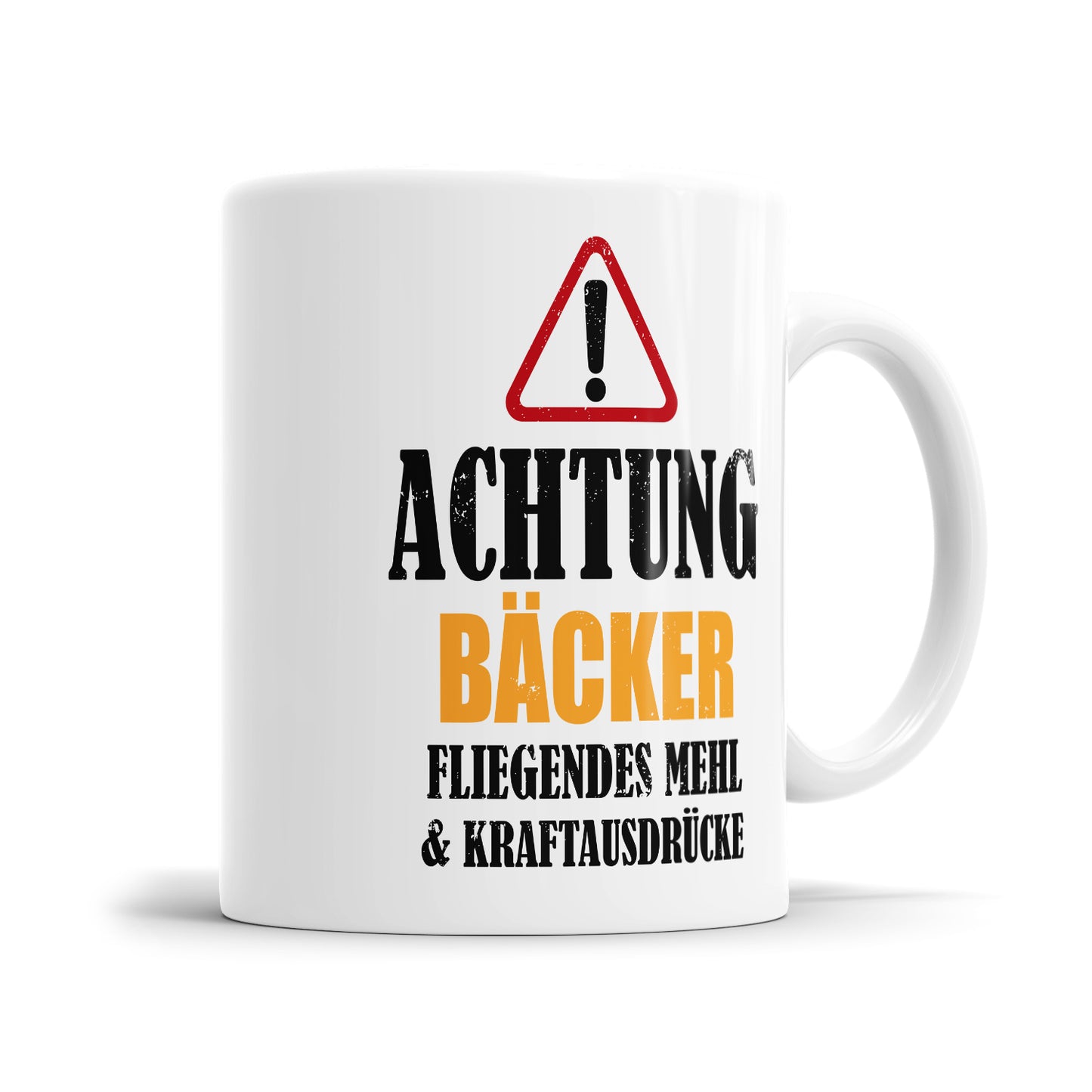 Achtung Bäcker - Kraftausdrücke - Tasse - Fulima