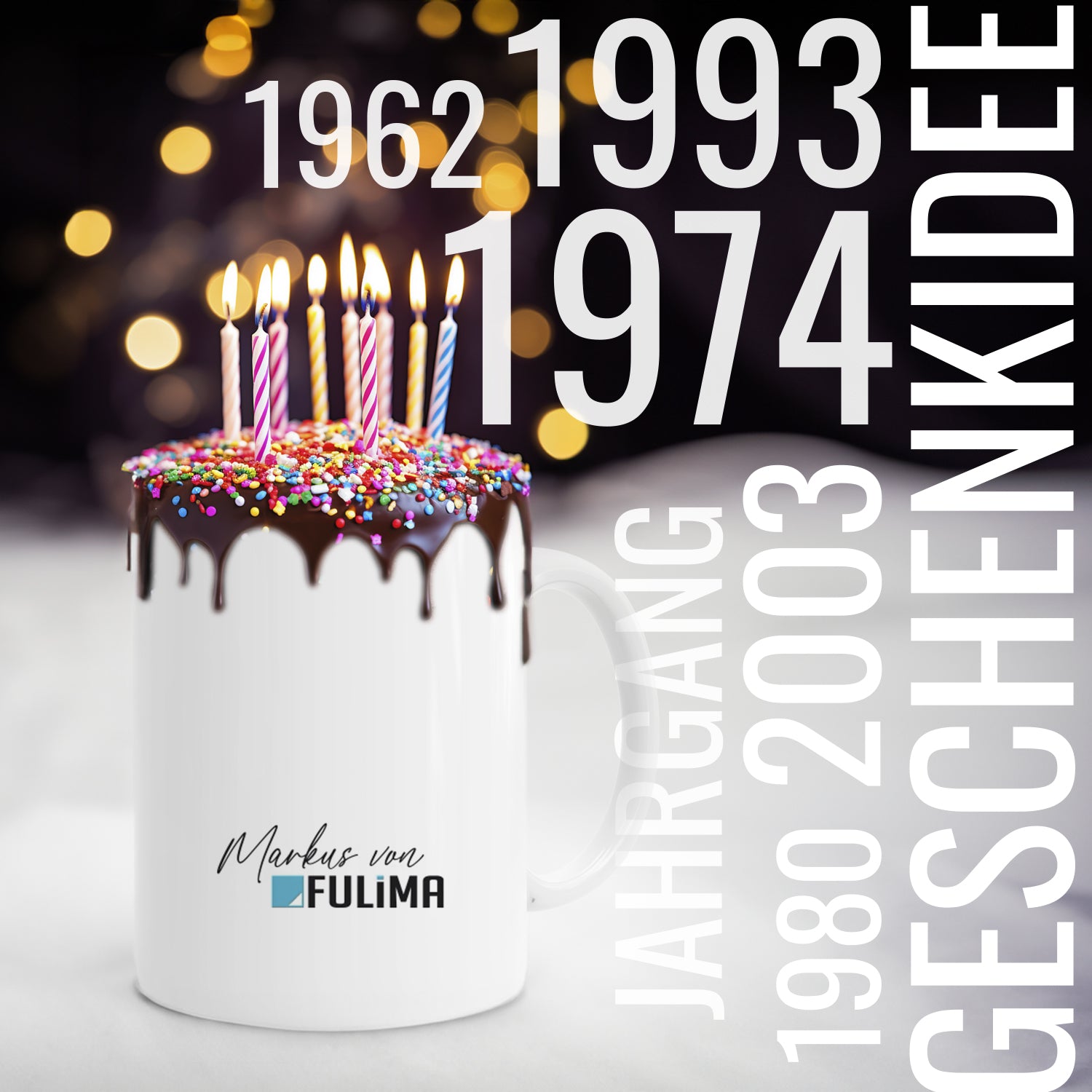 Jahrgangstassen zum Geburtstag – Personalisierte und Lustige Geschenkideen