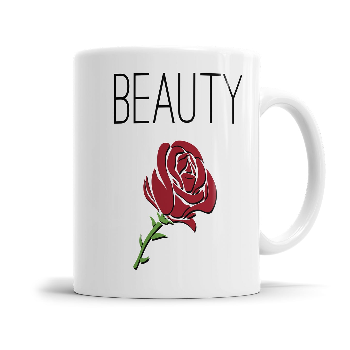 Beast oder Beauty Partner Couple Tasse Beauty - Fulima