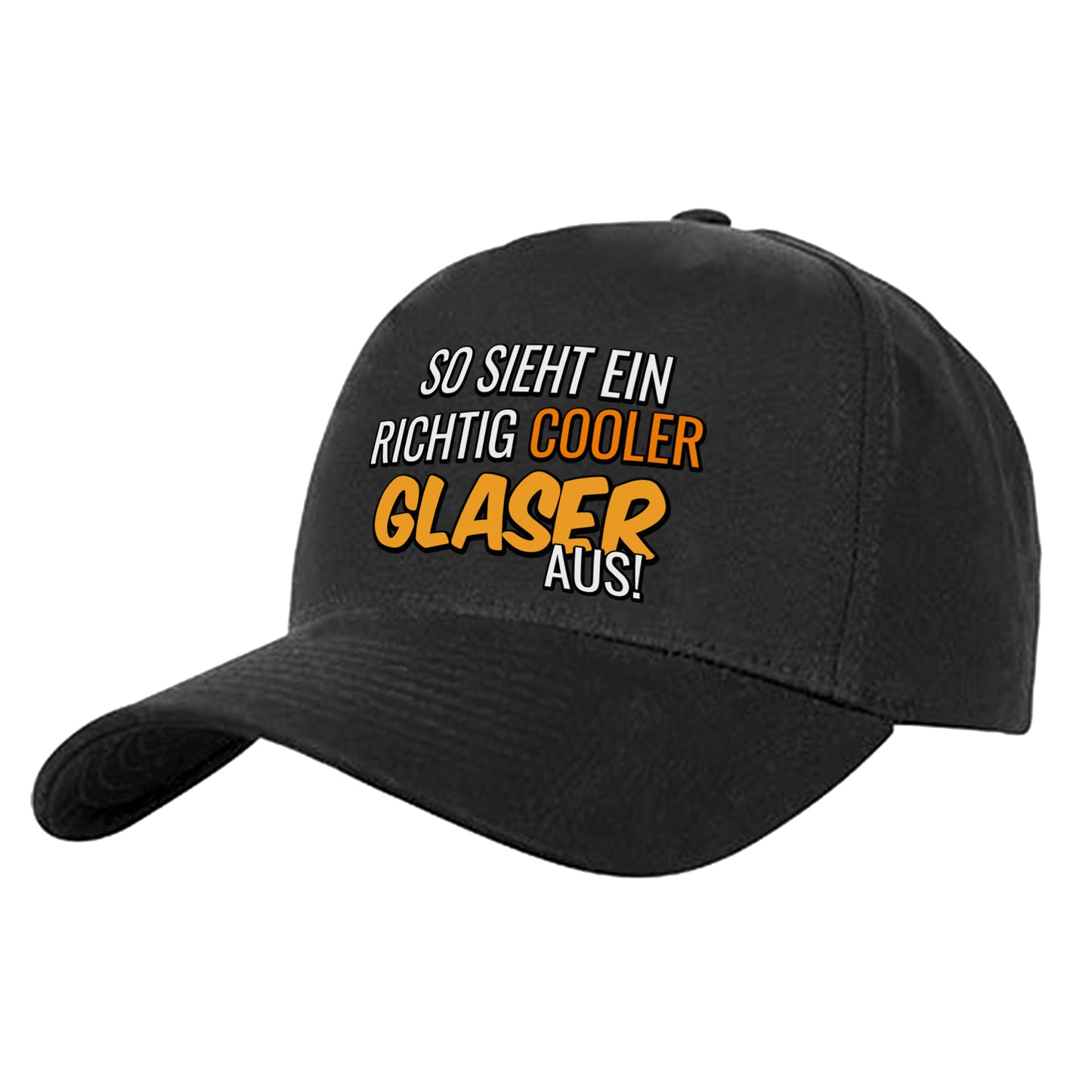 So sieht ein richtig cooler Glaser aus - Cap Schwarz - Fulima