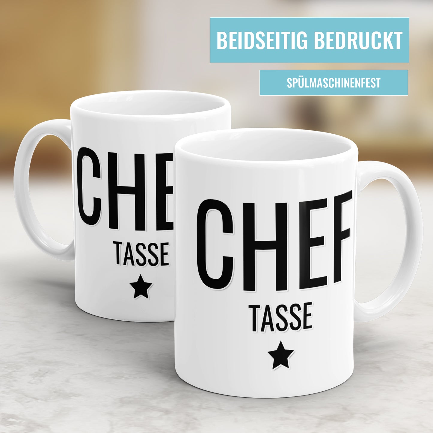Chef Tasse Stern - Chef Tasse - Fulima