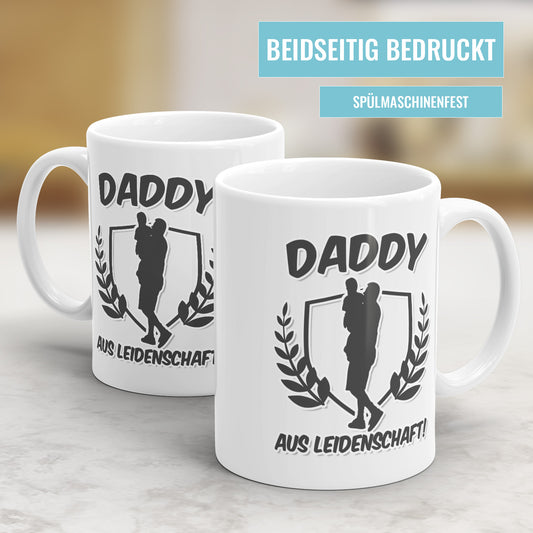Daddy aus Leidenschaft Papa und Kind - Papa Tasse - Fulima