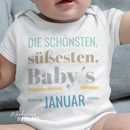 Babybody - Die schönsten, süssesten Babys werden im WUNSCHMONAT geboren - FULiMA®