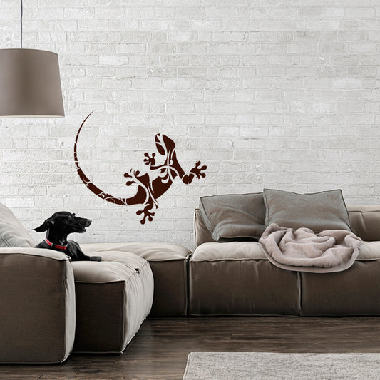 Flower Gecko Wandtattoo - Fulima