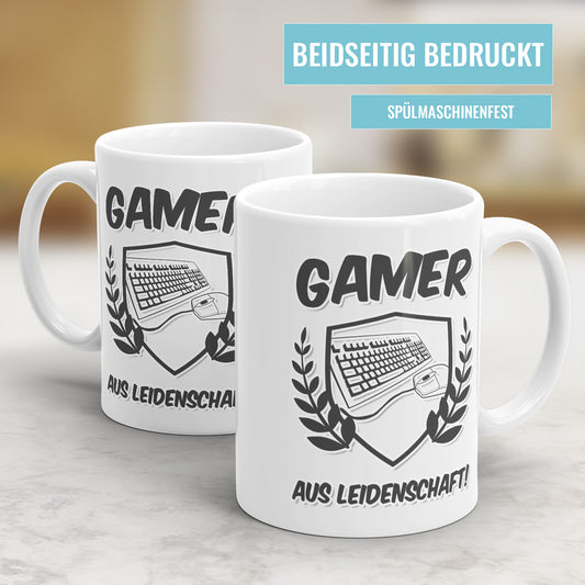 Gamer aus Leidenschaft Tasse Geschenkidee Pc Gamer - Fulima