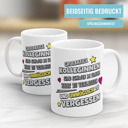 Großartige Kolleginnen Tasse - Unvergesslicher Abschied - Jobwechsel Sprüche - Fulima
