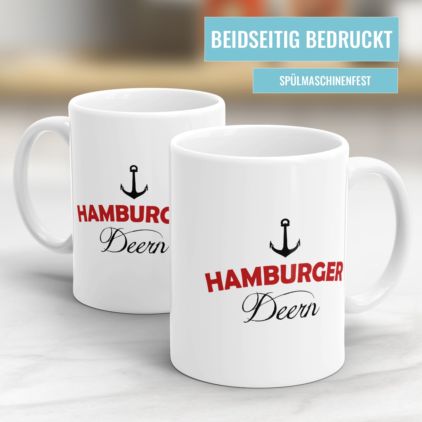 Hamburger Deern - Hamburg Tasse - Fulima