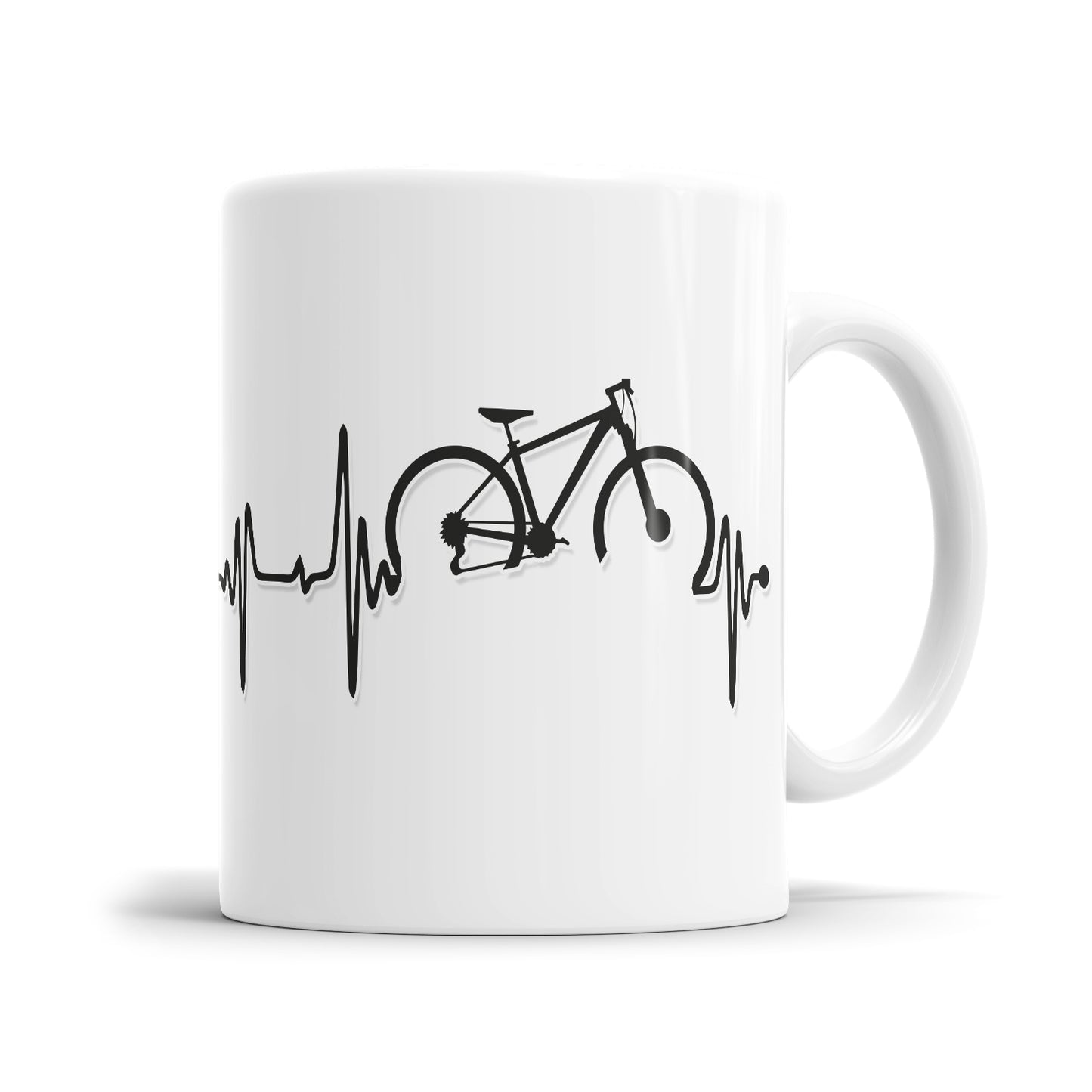 Fahrrad Herzschlag Tasse - Mein Herzschlag Radfahrer fahren - Fulima
