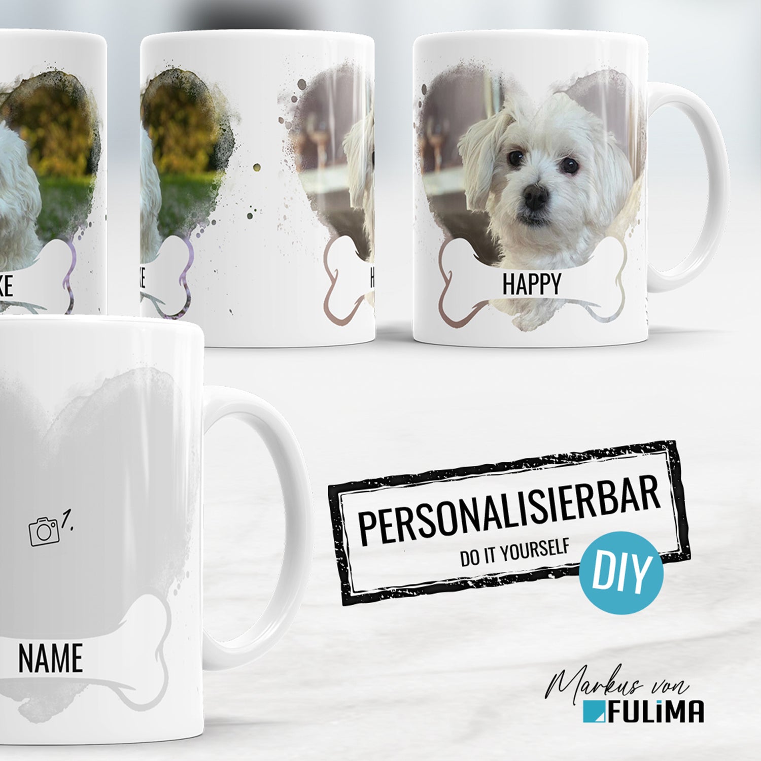 Personalisierte und Lustige Hundebesitzer Tassen - FULiMA®