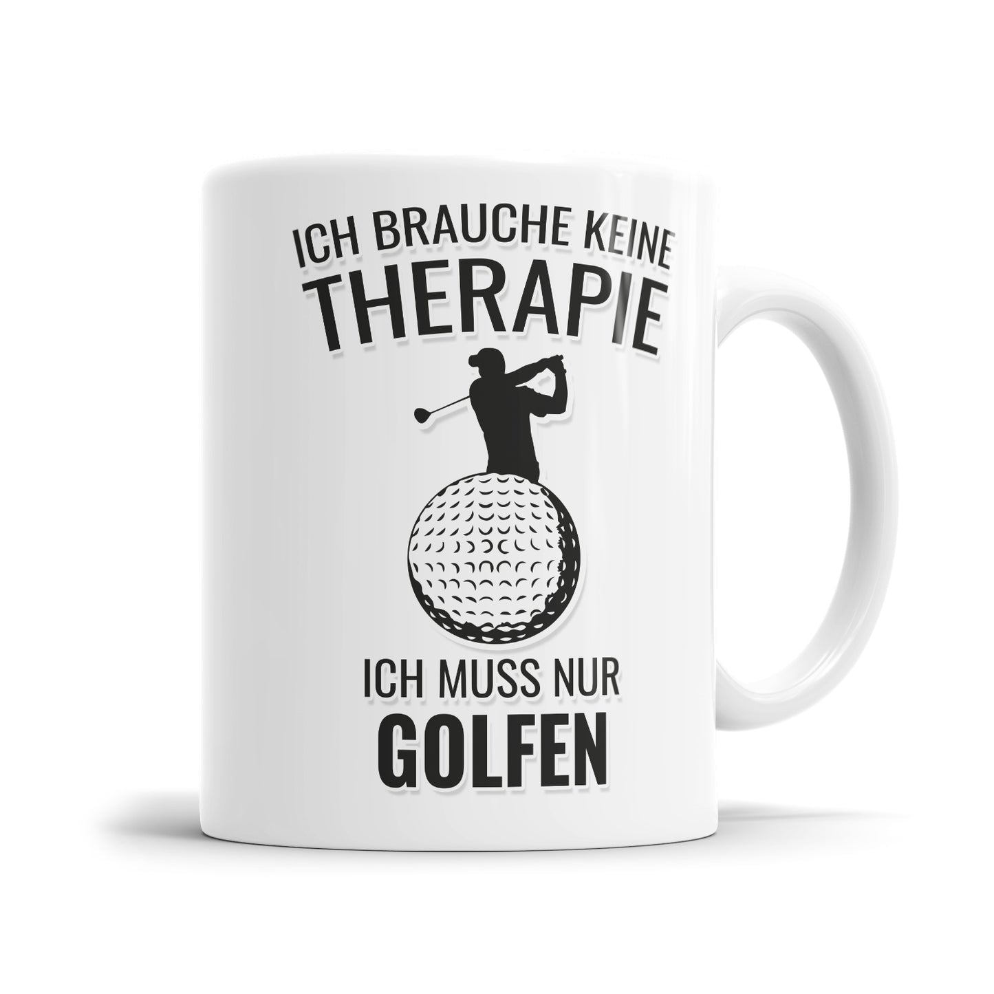 Ich brauche keine Therapie ich muss nur golfen Geschenkidee für Golfer - Fulima