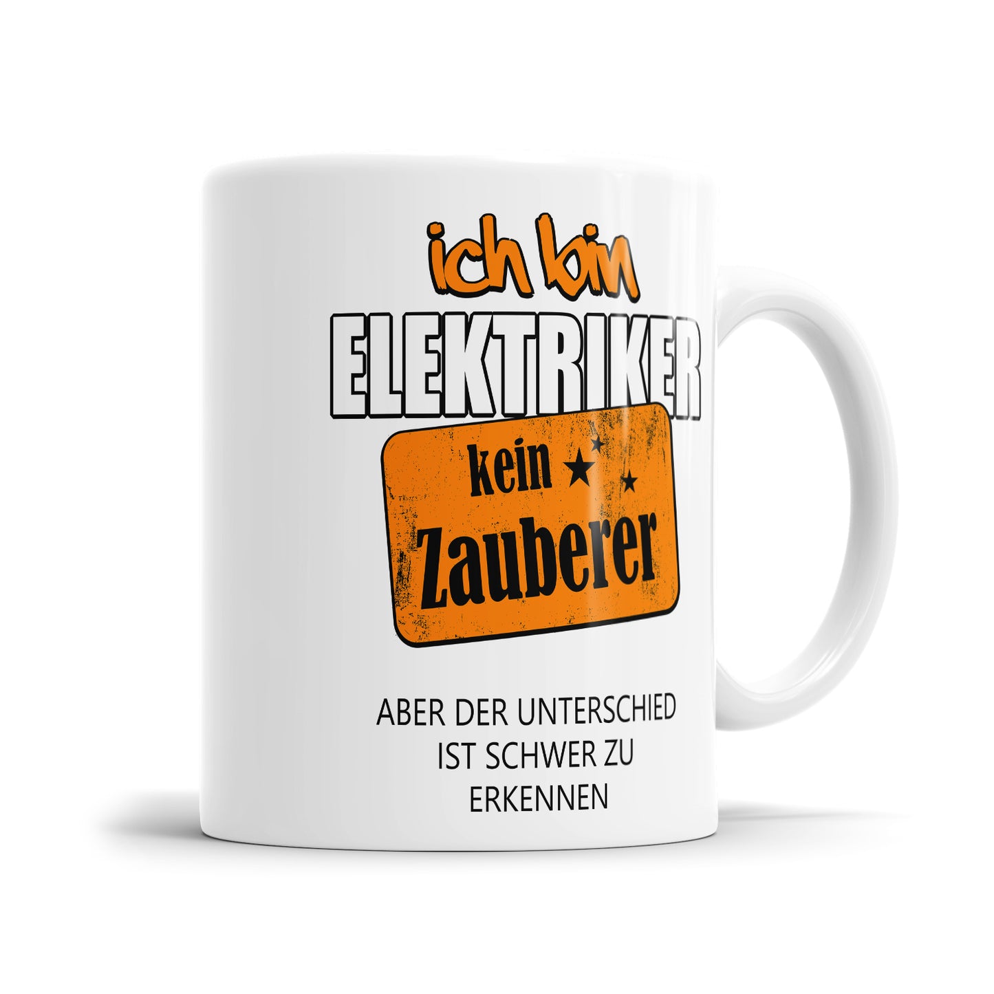 Ich bin Elektriker kein Zauberer - Tasse - Fulima