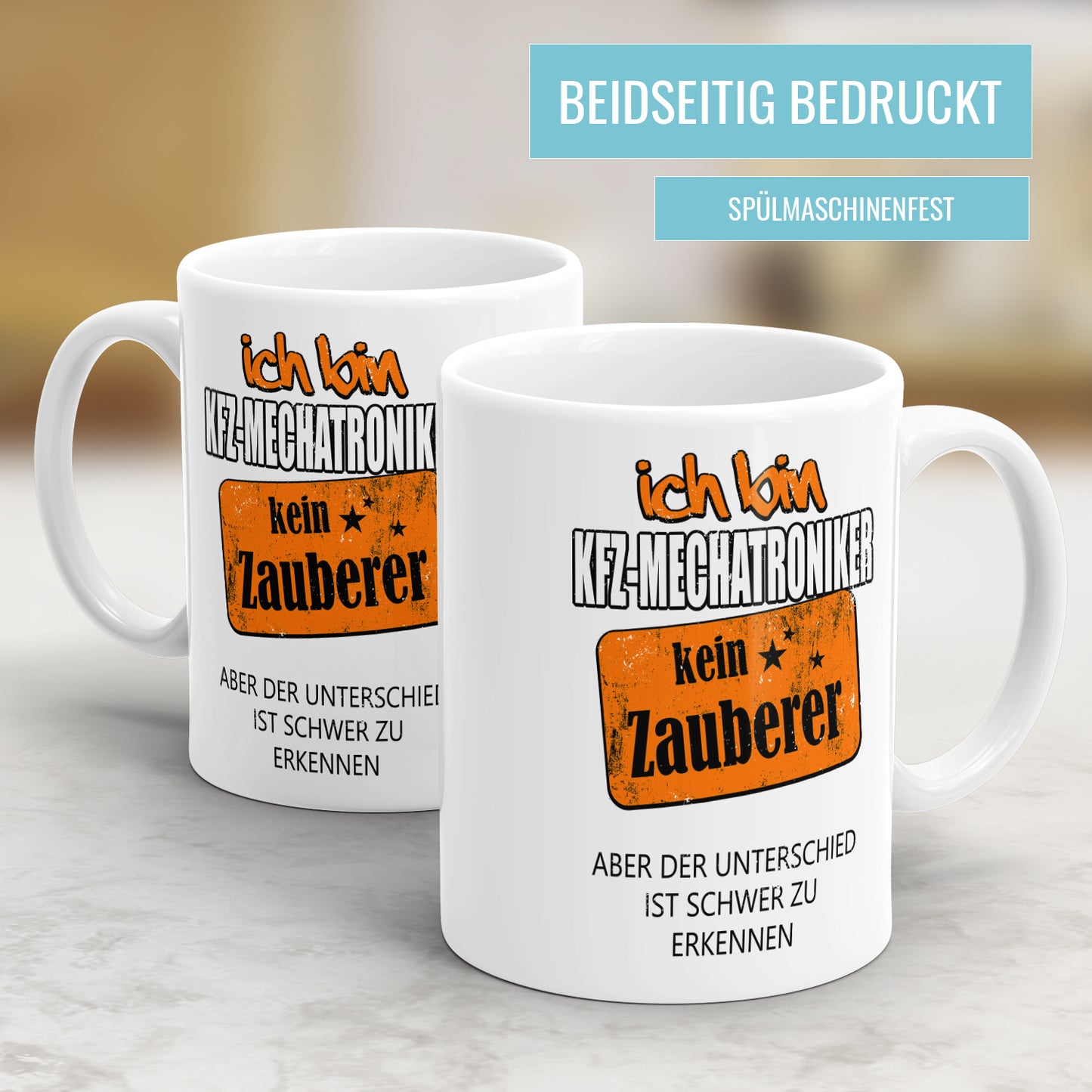 Ich bin KFZ-Mechatroniker kein Zauberer - Tasse - Fulima