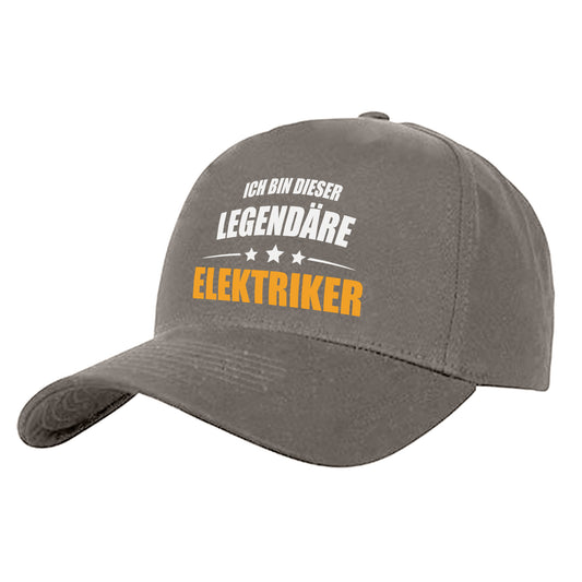 Ich bin dieser Legendäre Elektriker - Cap Grau - Fulima