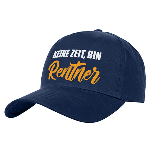 Keine Zeit bin Rentner - Abschiedsgeschenk - Cap Navy - Fulima