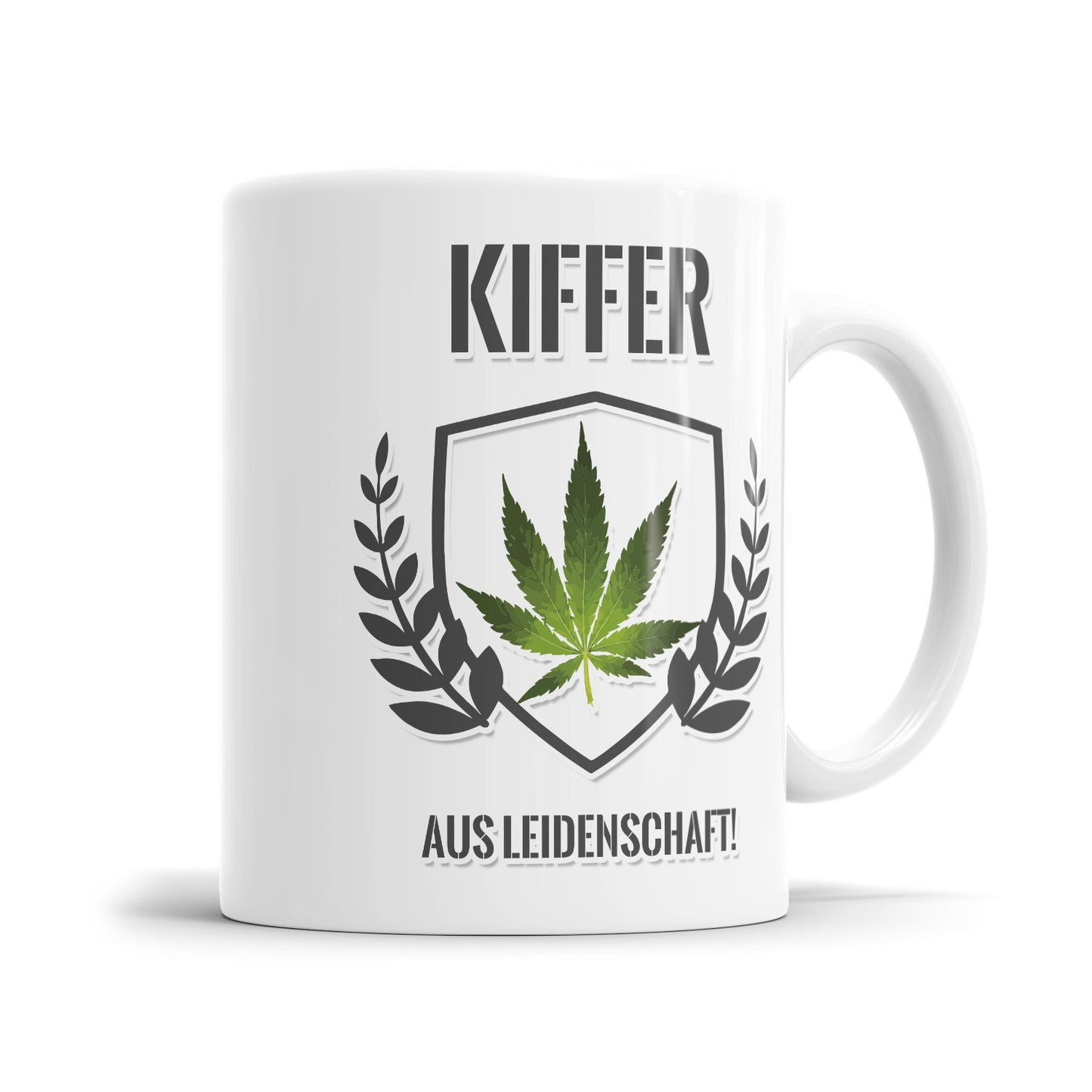 Kiffer aus Leidenschaft Tasse Geschenkidee für Kiffer - Fulima