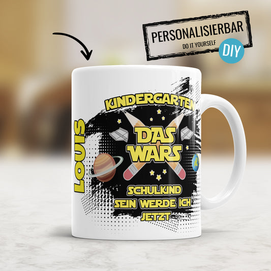 Kindergarten Das wars Schulkind sein werde ich jetzt - Kindertasse - Fulima