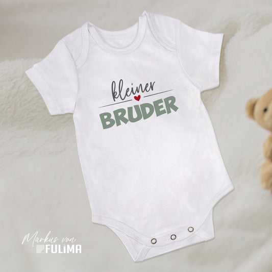 Babybody - Kleiner Bruder - Herzchen - FULiMA®