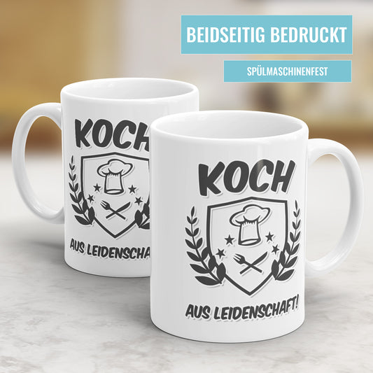 Koch aus Leidenschaft Tasse Geschenkidee für Köche - Fulima