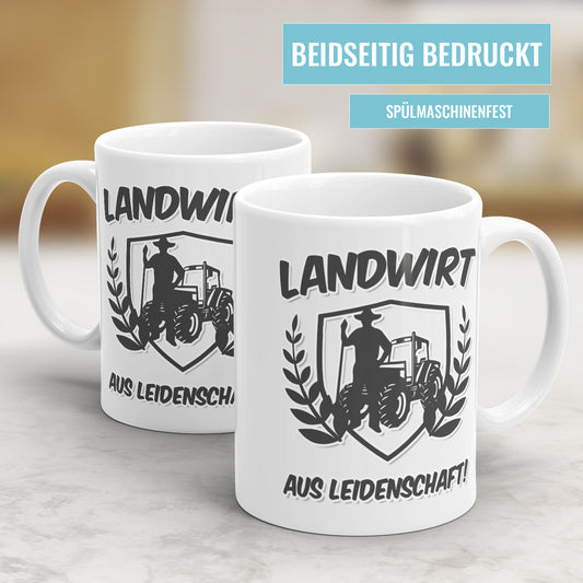 Landwirt aus Leidenschaft Tasse Geschenkidee für Landwirte - Fulima