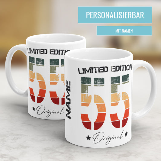 Limited Edition Original Grunge Vintage 55 - Geburtstag Tasse - Fulima