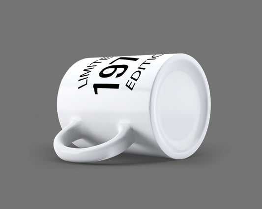 Geburtstag Tasse Limited Edition mit Geburtsjahr - Fulima