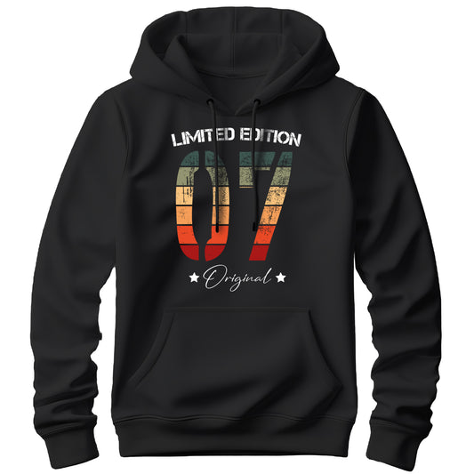 Limited Edition Original Grunge Vintage 07 - Hoodie Schwarz - FULiMA®