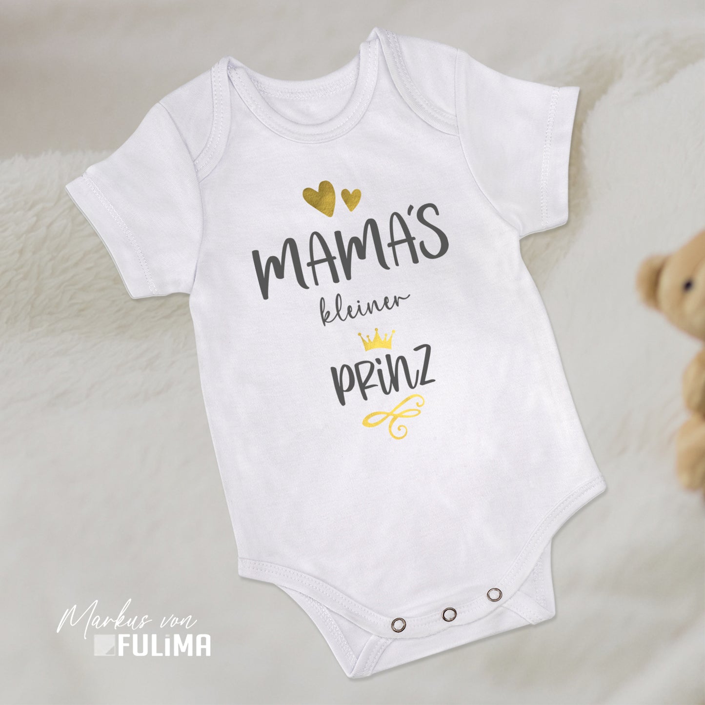 Babybody - Mamas kleiner Prinz - Geschenk zur Geburt - FULiMA®