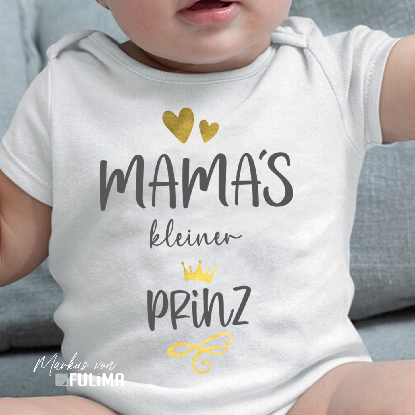 Babybody - Mamas kleiner Prinz - Geschenk zur Geburt - FULiMA®