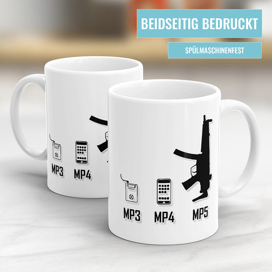 Gamer Tasse - Mp3 Mp4 Mp5 - Fulima