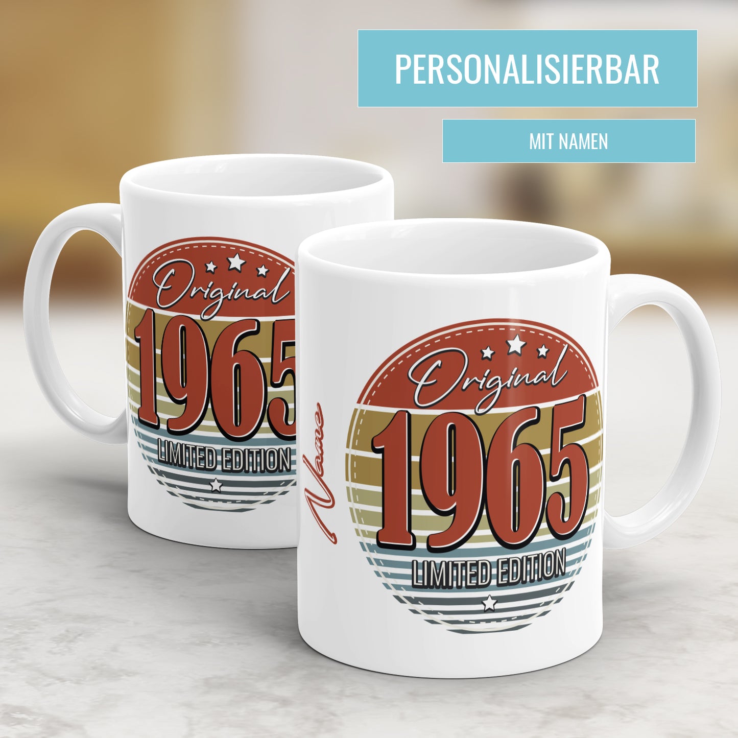 Original 1965 Retro Limited Edition - Geburtstag Tasse - Fulima