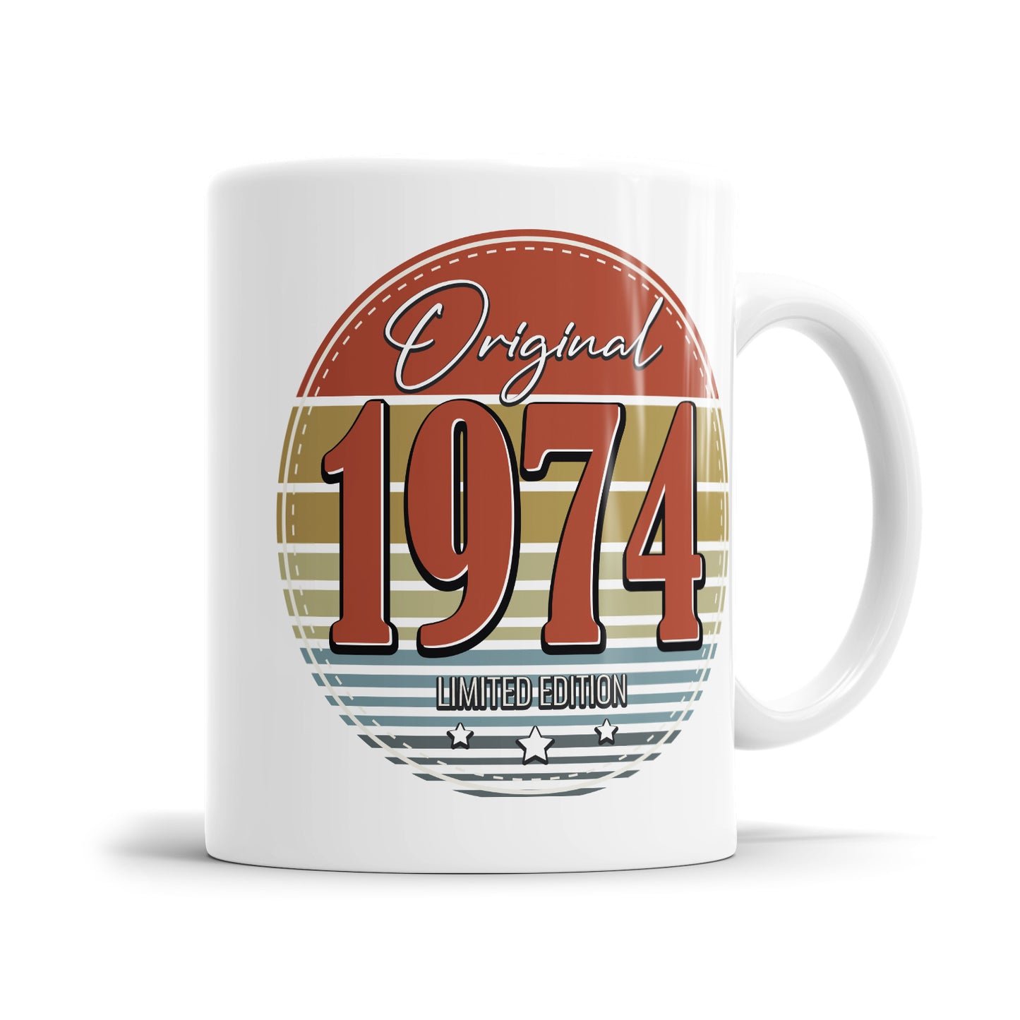 Original 1974 Retro Limited Edition - Geburtstag Tasse - Fulima