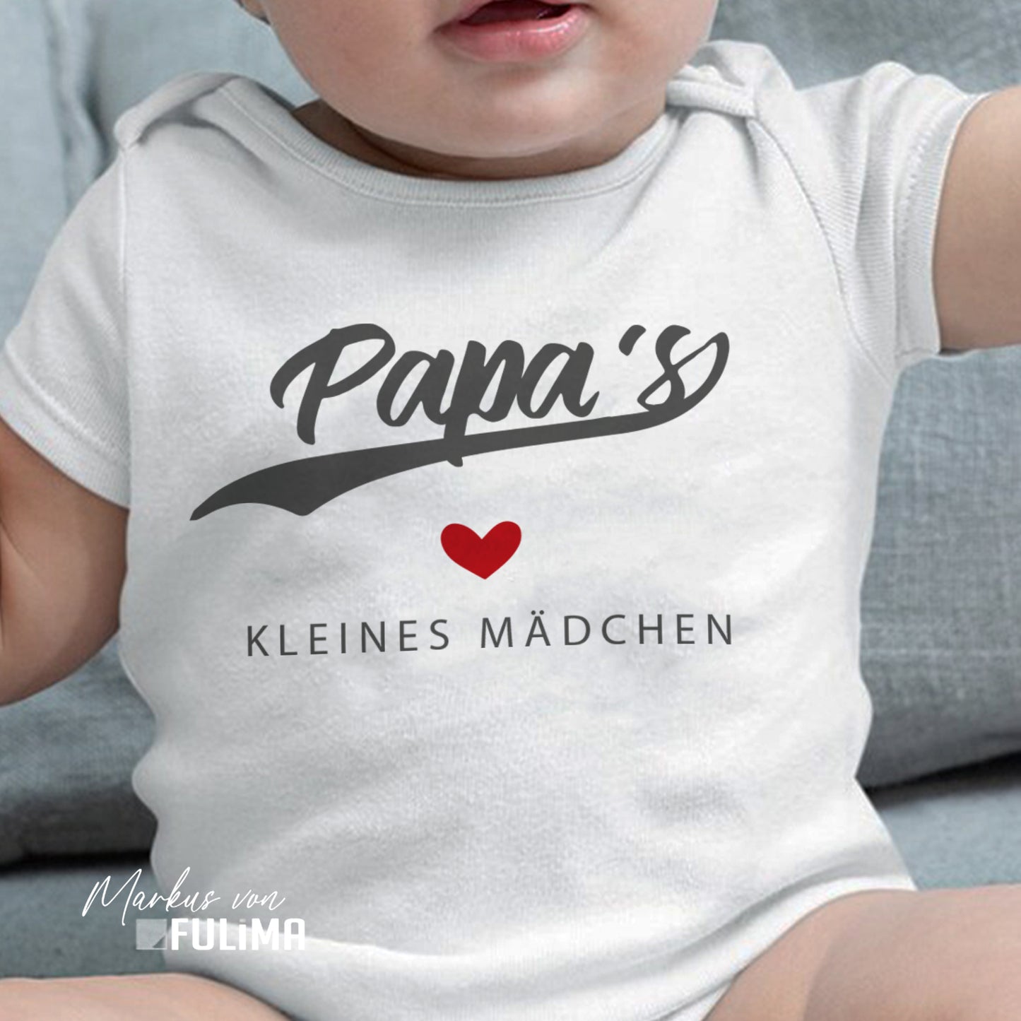 Babybody - Papas kleines Mädchen - FULiMA®