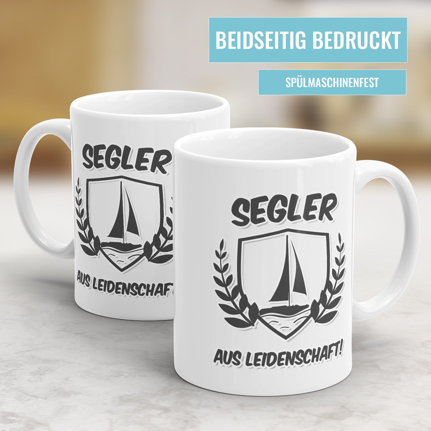 Segler aus Leidenschaft Tasse Geschenkidee für Segler - Fulima