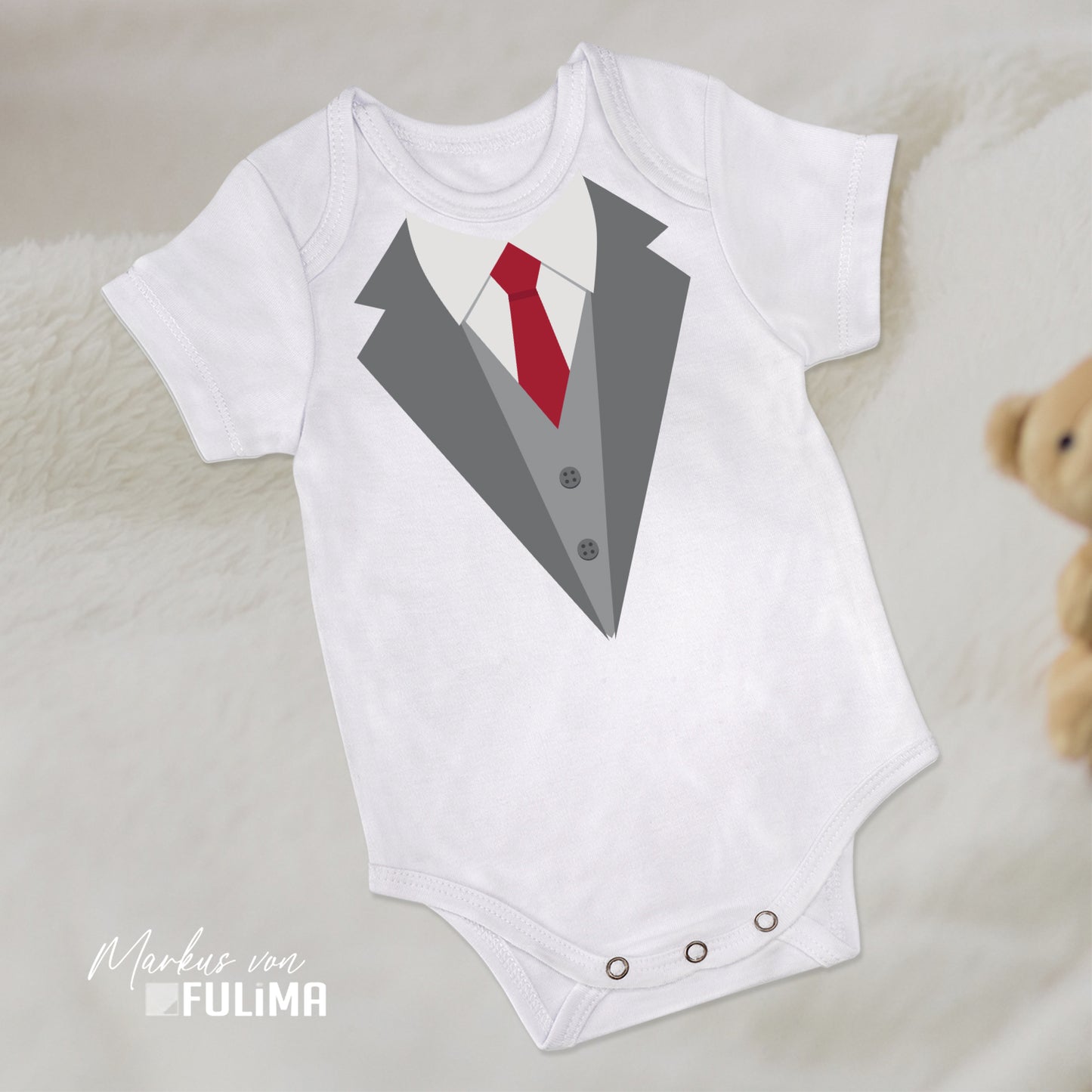 Babybody - Smoking Design Krawatte - FULiMA®