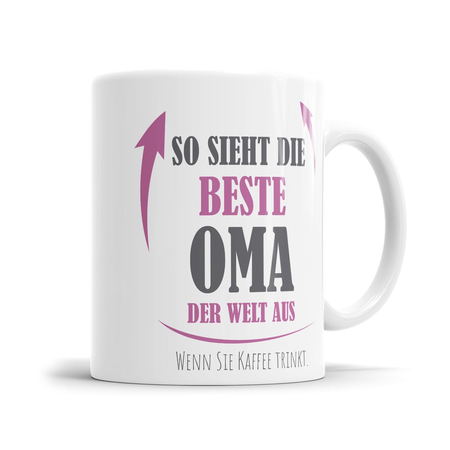 So sieht die beste Oma der Welt aus Kaffee trinkt - Beste Oma Tasse - Fulima