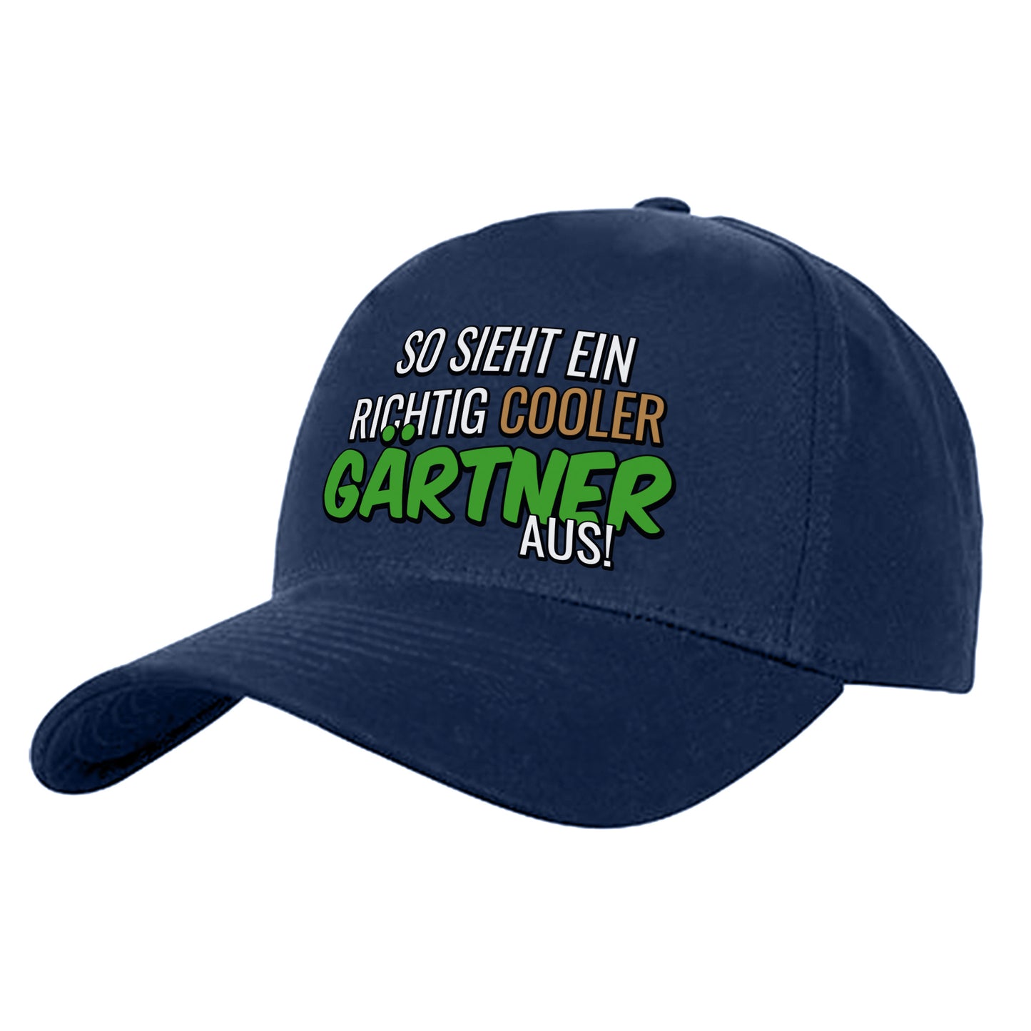 So sieht ein richtig cooler Gärtner aus - Cap Navy - Fulima