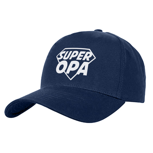 Super Opa - Geschenk - Cap Navy - Fulima