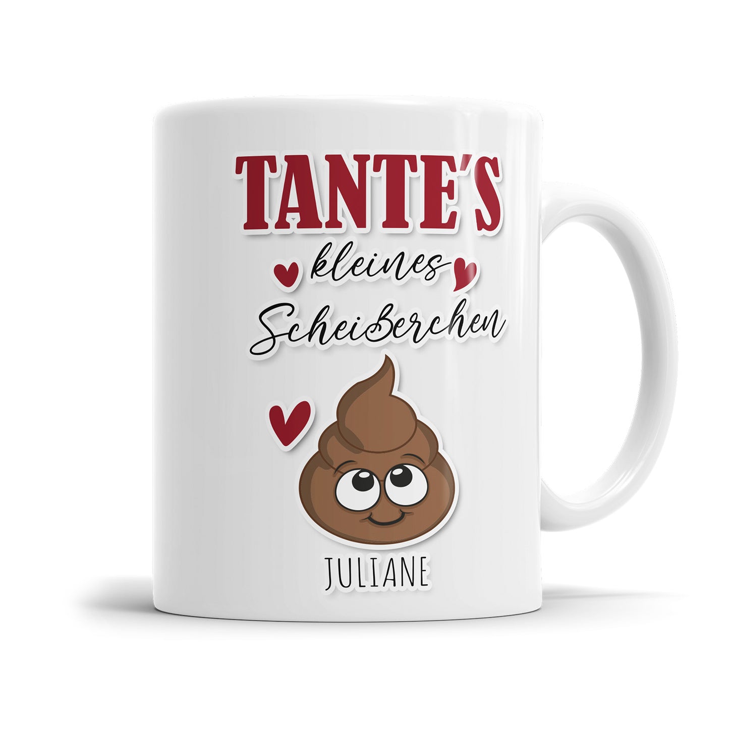 Tantes kleine Scheißerchen 1-4 Kinder Tasse - Personalisierte Tante Tasse 1 Kind - Fulima