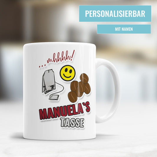 Tasse mit Namen - Sticker Bomb Personalisierte Buchstaben Tasse - Fulima