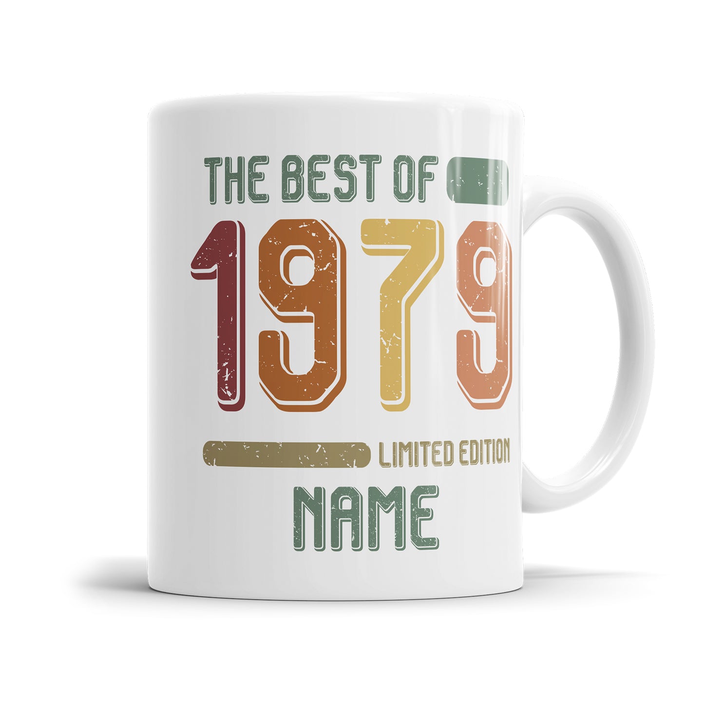 Geburtstag Tasse The best of 1979 personalisiert mit Name Vintage Tasse - Fulima