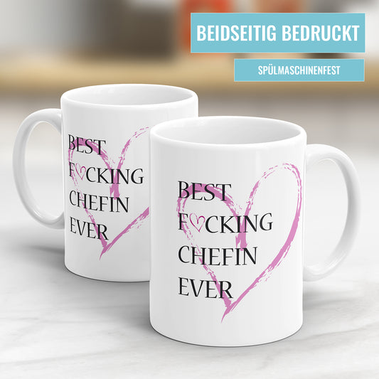 Beste Chefin Tasse - Geschenk für die Chefin - Fulima