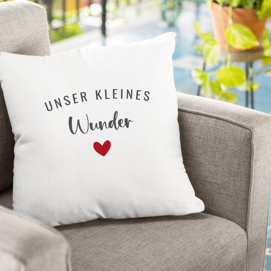Babykissen - Unser kleines Wunder mit Herz - Fulima