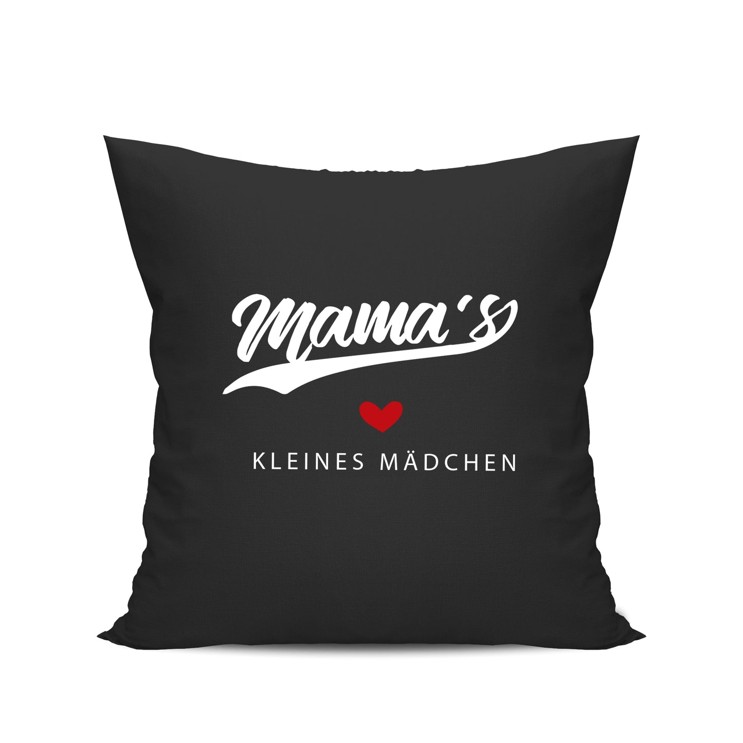 Babykissen - Mamas kleines Mädchen - Geschenk zur Geburt Schwarz - Fulima