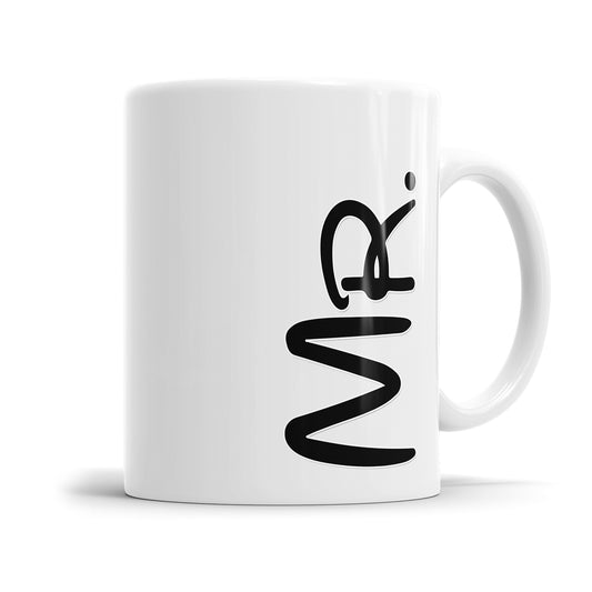 Partner Tasse Mr oder Mrs Schleife Geschenkidee für Pärchen Mr - Fulima