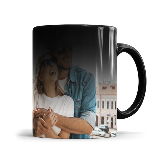 Magic Farbwechsel Effekt mit deinem Foto - Fototasse