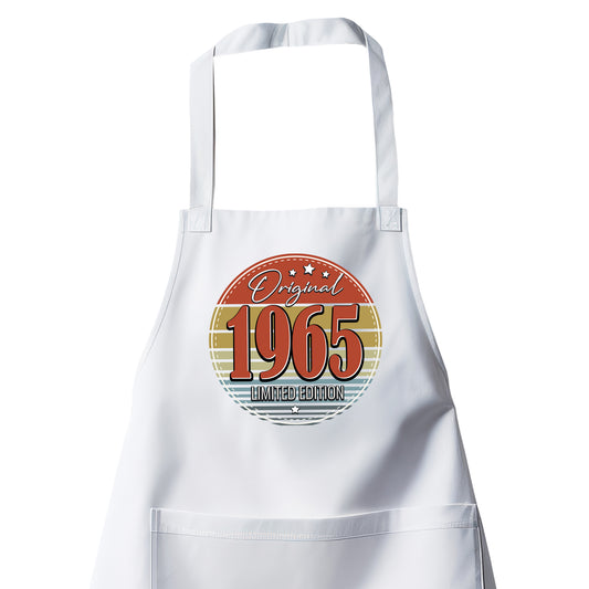 Original Limited Edition 1965 – Vintage - Schürze Weiß - Fulima