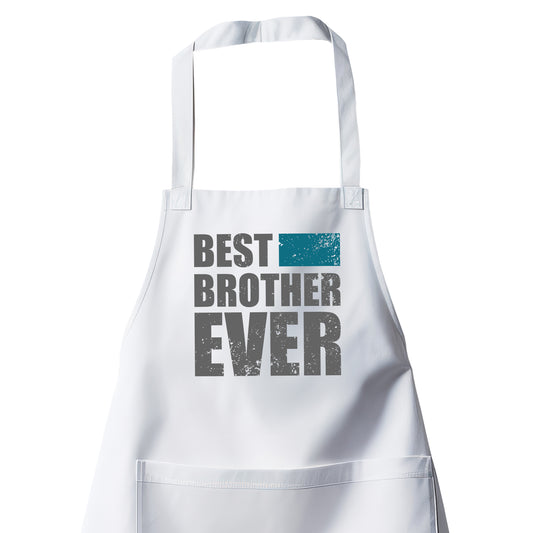 Bruder Schürze - Best Brother Ever - Geschenk Weiß - Fulima