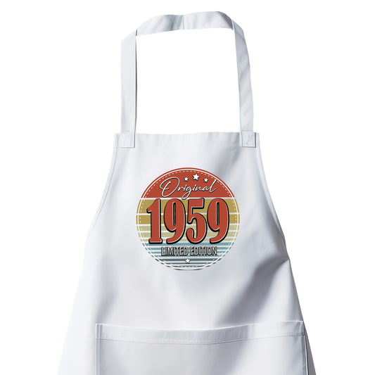 Original Limited Edition 1959 – Vintage - Schürze Weiß - Fulima